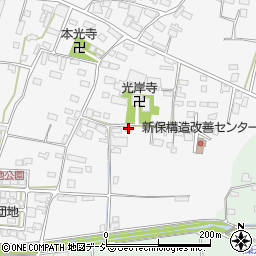 長野県中野市新保292周辺の地図