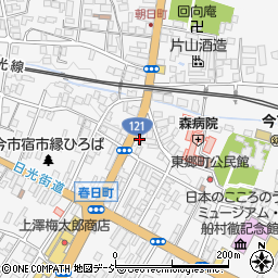 栃木県日光市今市645周辺の地図