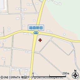 ファミリーマートさくら箱森新田店周辺の地図