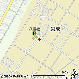 富山県富山市宮成134周辺の地図