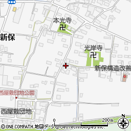 長野県中野市新保338周辺の地図