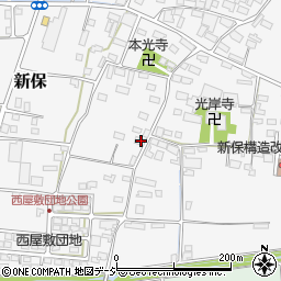 長野県中野市新保533周辺の地図