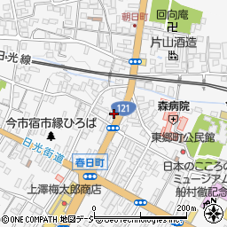 栃木県日光市今市647周辺の地図