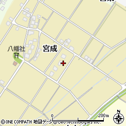 富山県富山市宮成227周辺の地図