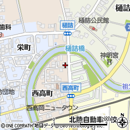 富山県高岡市中保560-1周辺の地図