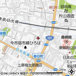 栃木県日光市今市627周辺の地図