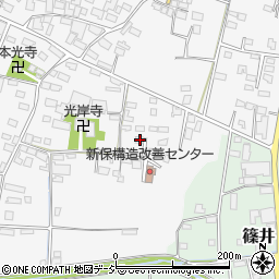 長野県中野市新保229周辺の地図