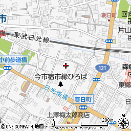 栃木県日光市今市599周辺の地図