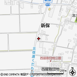 長野県中野市新保1007周辺の地図