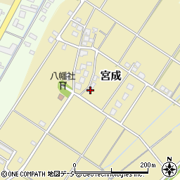 富山県富山市宮成179周辺の地図