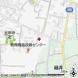 長野県中野市新保214周辺の地図