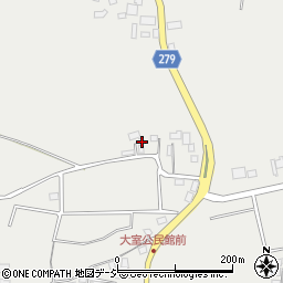 栃木県日光市大室912周辺の地図