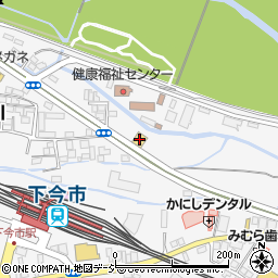 ガスト今市店周辺の地図