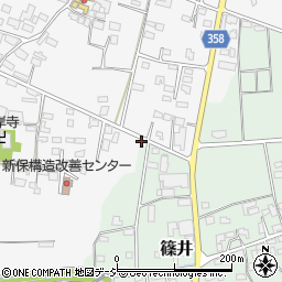 長野県中野市新保172周辺の地図