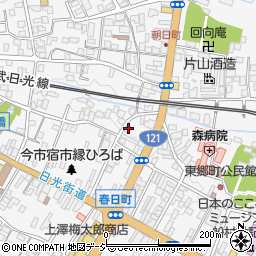栃木県日光市今市174周辺の地図