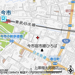 栃木県日光市今市585周辺の地図