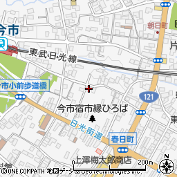 栃木県日光市今市598周辺の地図