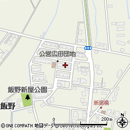 市営住宅広田団地４号棟周辺の地図