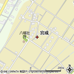 富山県富山市宮成178周辺の地図