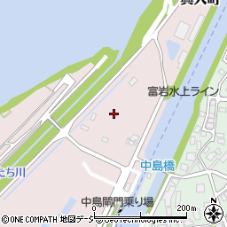 富山県富山市興人町周辺の地図