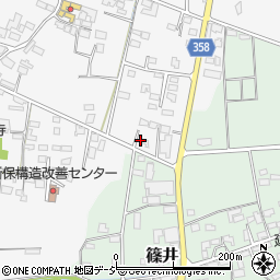 長野県中野市新保171周辺の地図