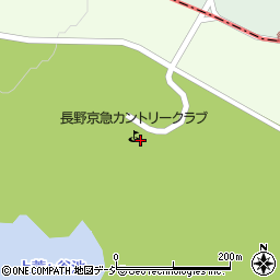 長野京急カントリークラブ予約専用周辺の地図