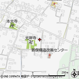 長野県中野市新保351周辺の地図