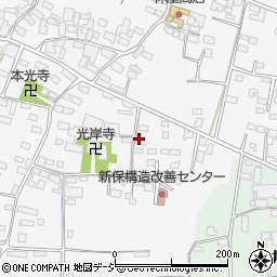 長野県中野市新保239周辺の地図