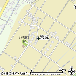 富山県富山市宮成177周辺の地図