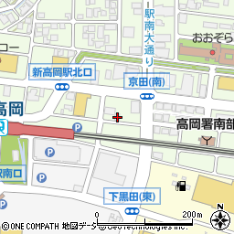 富山県高岡市京田633周辺の地図