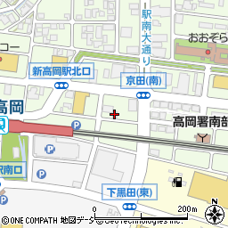 ニッポンレンタカー新高岡駅北口営業所周辺の地図