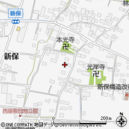 長野県中野市新保526周辺の地図