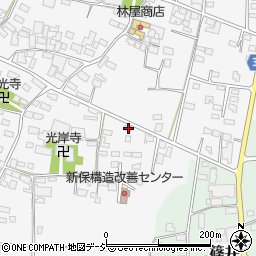 長野県中野市新保233周辺の地図