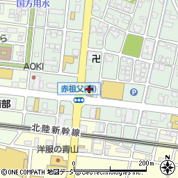 富山ダイヤモンドモータース駅南店周辺の地図