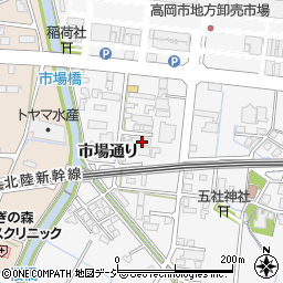 富山県高岡市市場通り798-9周辺の地図