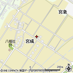 富山県富山市宮成189周辺の地図