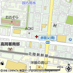 大東建託株式会社　高岡店周辺の地図