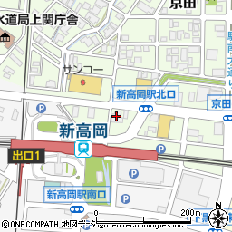 富山県高岡市京田640周辺の地図