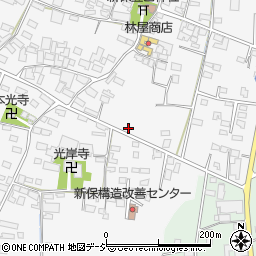 長野県中野市新保238周辺の地図