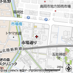 富山県高岡市市場通り798-7周辺の地図