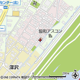 富山県高岡市出来田新町71-9周辺の地図