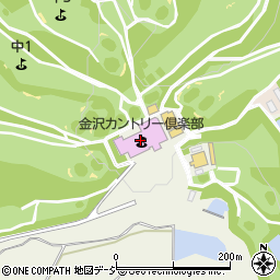 金沢カントリー倶楽部周辺の地図
