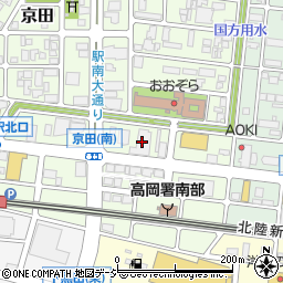 富山第一銀行　高岡支店ローンプラザ周辺の地図