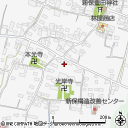 長野県中野市新保368周辺の地図