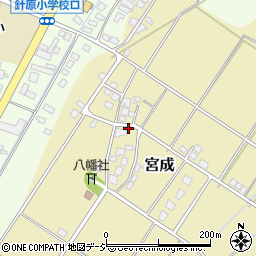 富山県富山市宮成140周辺の地図