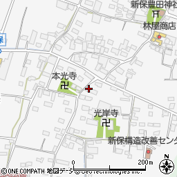 長野県中野市新保362周辺の地図