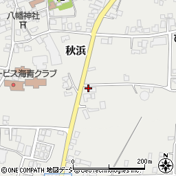 石川県かほく市秋浜ハ80周辺の地図