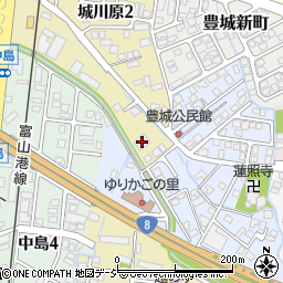 富山市管工事協同組合周辺の地図