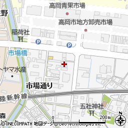 富山県高岡市市場通り781-3周辺の地図