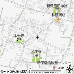 長野県中野市新保371周辺の地図